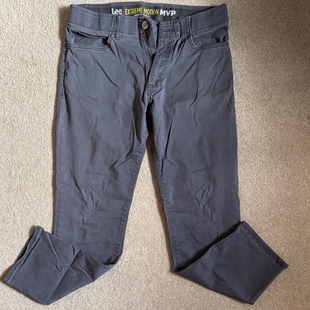 Lee Men's Dark Gray Slim Jeans